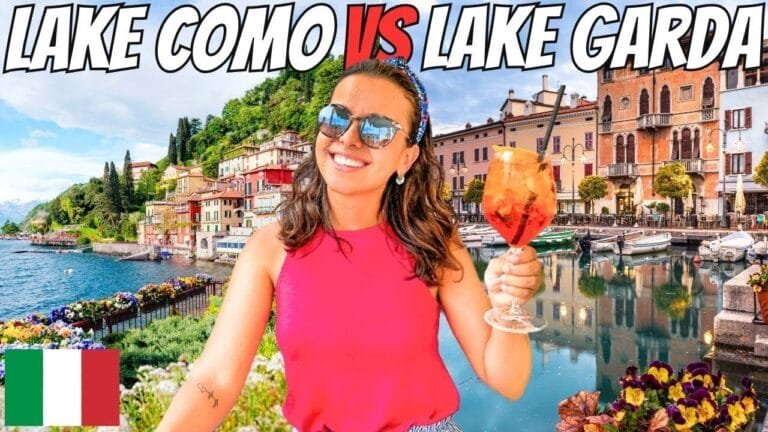 WHICH IS BEST? LAKE COMO AND LAKE GARDA TRAVEL GUIDE! 🇮🇹 (Bellagio, Malcesine, & more)