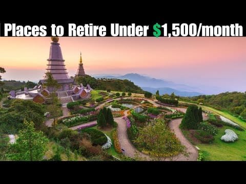 10 Best places to Retire under $1500/Month
